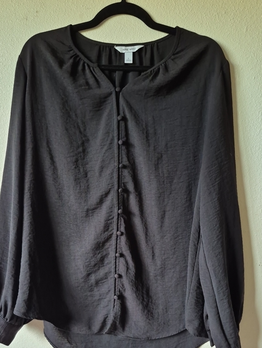 Nine West Button Up Shirt Size L